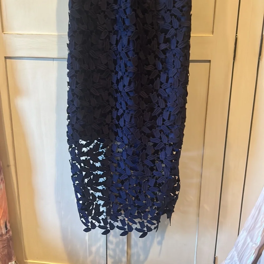 NWT BARDOT gemma dress in blue ink size 6/small - Picture 11 of 16